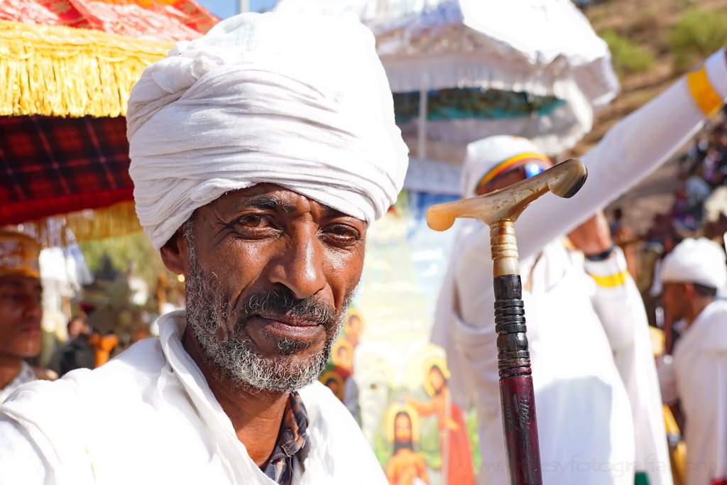 Retrato a un hombre en Lalibela