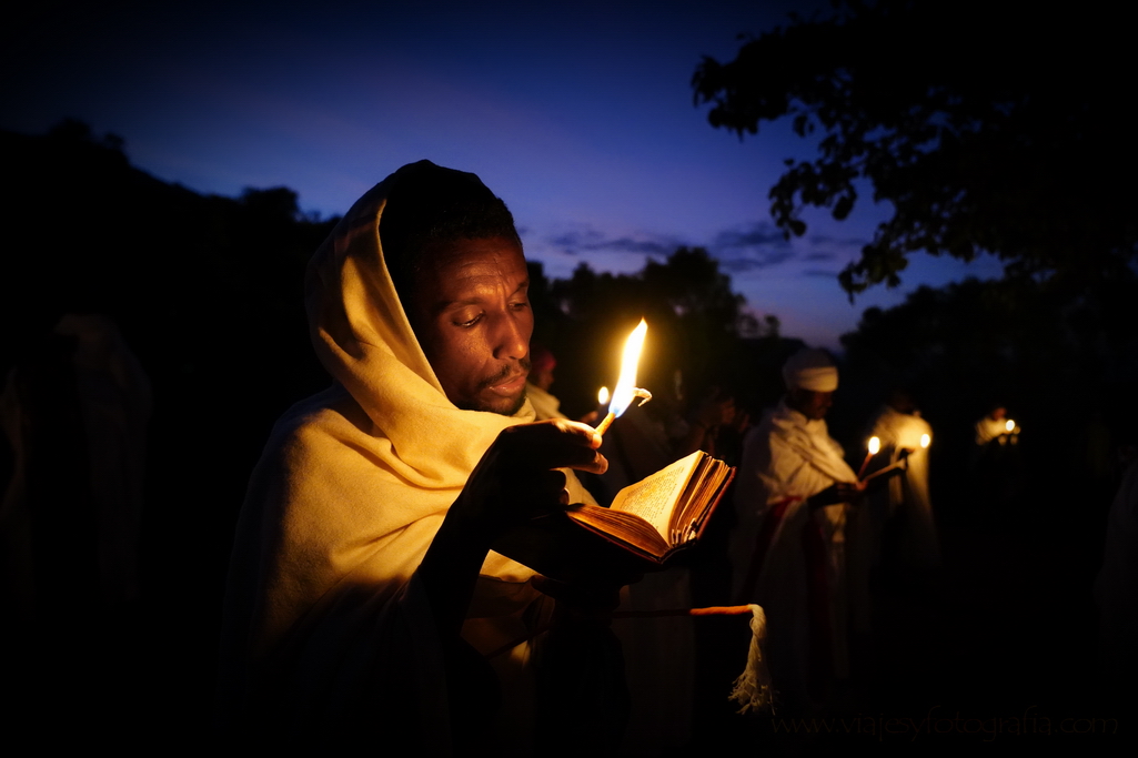 Amanece en Lalibela